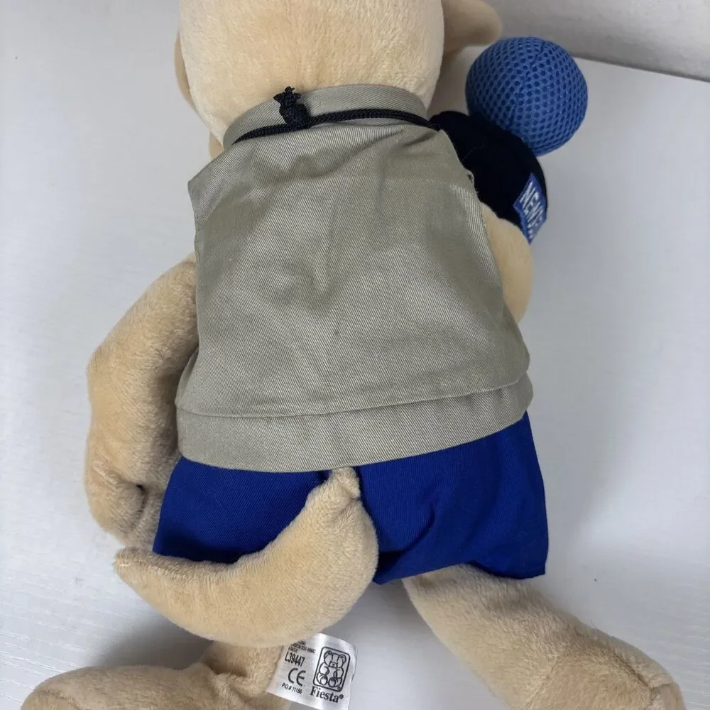 Fiesta News Hound Dog Reporter 15” Plush Stuffed Washington DC Museum Newseum
